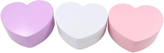 Vctitil 3 Pcs Heart shaped Jewelry Box - 2 Layer Jewelry Boxes with Mirror,Jewelry Storage Organizer,Jewelry Display Case,Desktop Organizer For Girls - Image 9