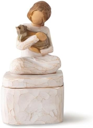 Willow Tree Kindness (girl) Keepsake Box, sculpted Hand-Painted Keepsake Box - Image 7