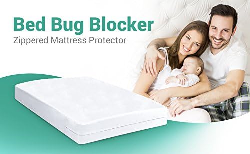 Waterproof Mattress Protector King Size - 6-Sided Zippered Mattress Encasement, Breathable Fabric Cover, Machine Washable, Fits King Mattress 78 x 80 Inches, Up to 16" Deep