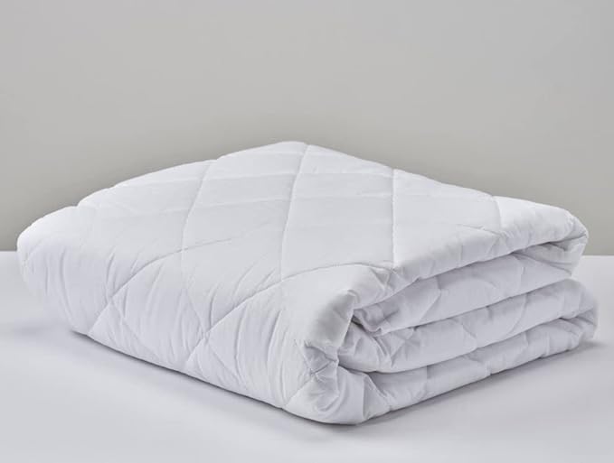 Smyrna Mattress Protector, Deep Pocket, Waterproof, Quilted Cover Pad, Soft and Comfortable, Breathable (Twin)