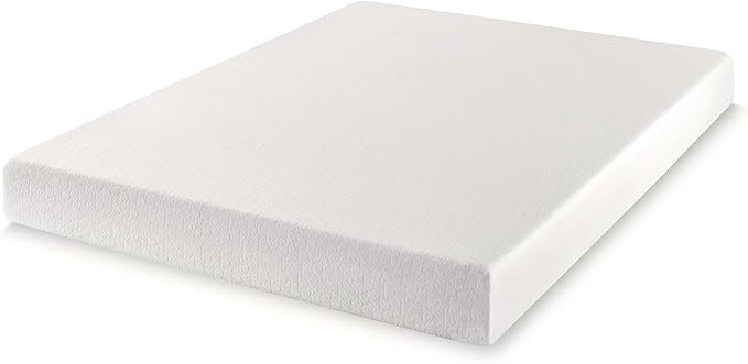 Best Price Mattress 8 inch Twin Mattress XL Long, Bed-In-A-Box, Green Tea Memory Foam,White
