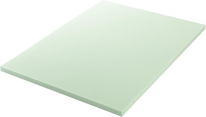 ZINUS 2 Inch Green Tea Memory Foam Mattress Topper, Pressure-Relieving Layer, Ideal for Back Pain Relief, Compact WONDERBOX Packaging, CertiPUR-US Certified, Full