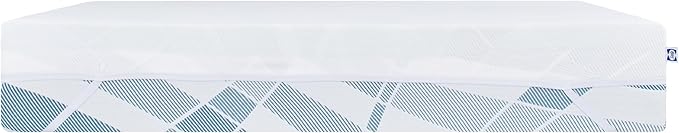 Sealy Dreamlife 2” Gel Memory Foam California King Mattress Topper with Cooling Cover, SealyComfort Gel Foam, SealyCool Stretch Knit Cover with Corner Straps
