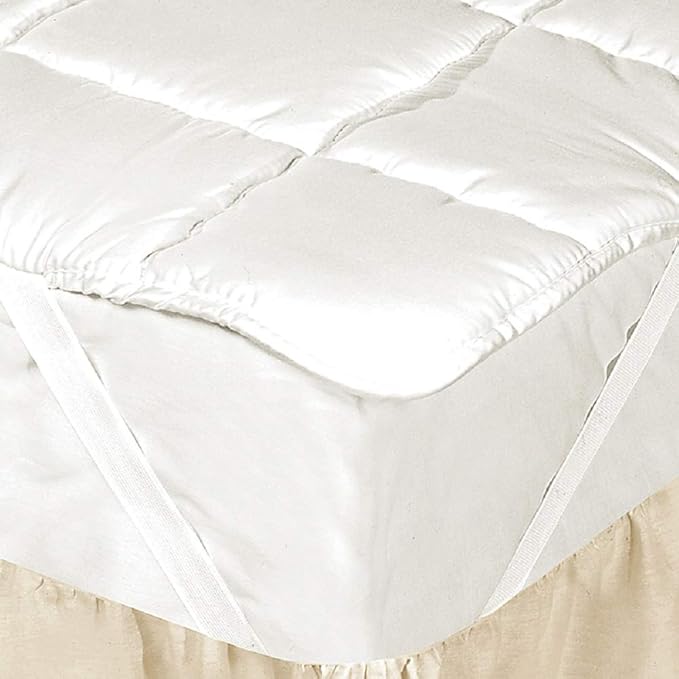 DownTown Company, Silk Filled Mattress Pad, Protector, Topper, King Size