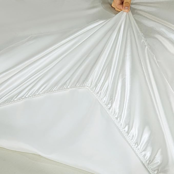 Jacquard Comforter Set White Sheet Set Satin Bedding Set Queen 8 Pcs Vintage Neoclassical Floral Bed Home Decor Soft Comforter Luxury Hotel Silky Bed in a Bag with 1 Cushion Cover