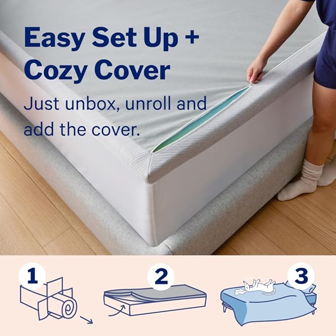 Casper Sleep Essential 2" Full Size Memory Foam Mattress Topper