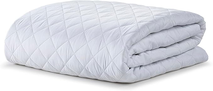 Ella Jayne Waterproof Hypoallergenic Mattress Protector, fits 18" Thick Mattress, Machine wash - California King
