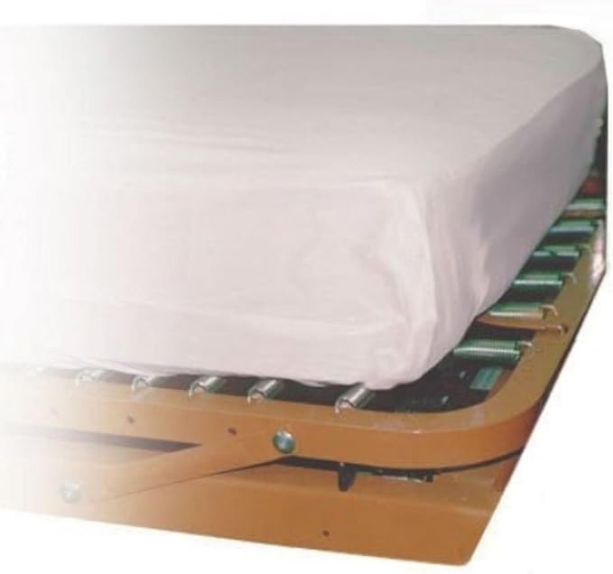 Drive Bariatric Mattress Cover 42 X 80 X 6 Inch White Vinyl 15034 1 Ct