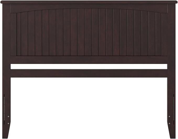 AFI, Nantucket Queen Solid Wood Panel Headboard, Espresso