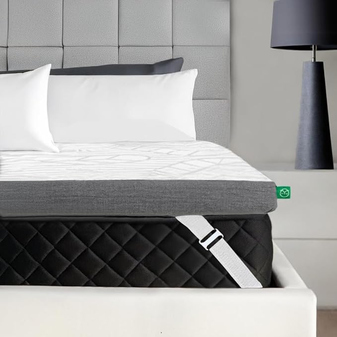 Sleepyhead Queen 3 Inch Premium Super Mattress Topper – Gel & Copper Infused Memory Foam Bed Topper – Cooling, Soft Support + Comfort, Foam Made in USA, CertiPUR-US Certified (Queen 3")