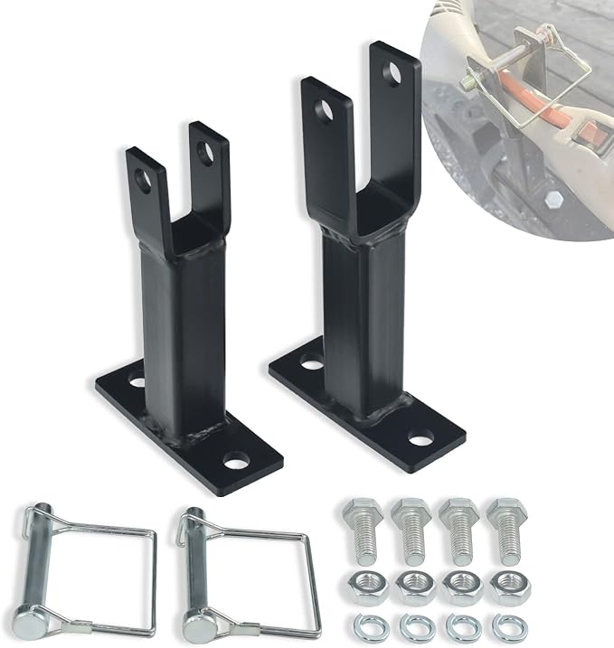 AMTHKNO Heavy Duty W/Hardware Racks Holder Carrier for Weeder/Extended Trimmer or Straight Shaft Weed-Eater, Lockable Racks, Trailer Trimmer Rack, W-eed Eater R ack - Securely/Transport Trimm-ers - Image 8