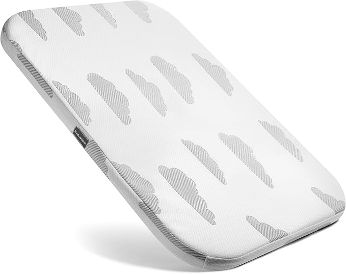 Baby Bassinet Mattress Topper, Waterproof Replacement Pad with Removable & Washable Mattress Covers (for Mika Micky/ANGELBLISS/Koolerthings)