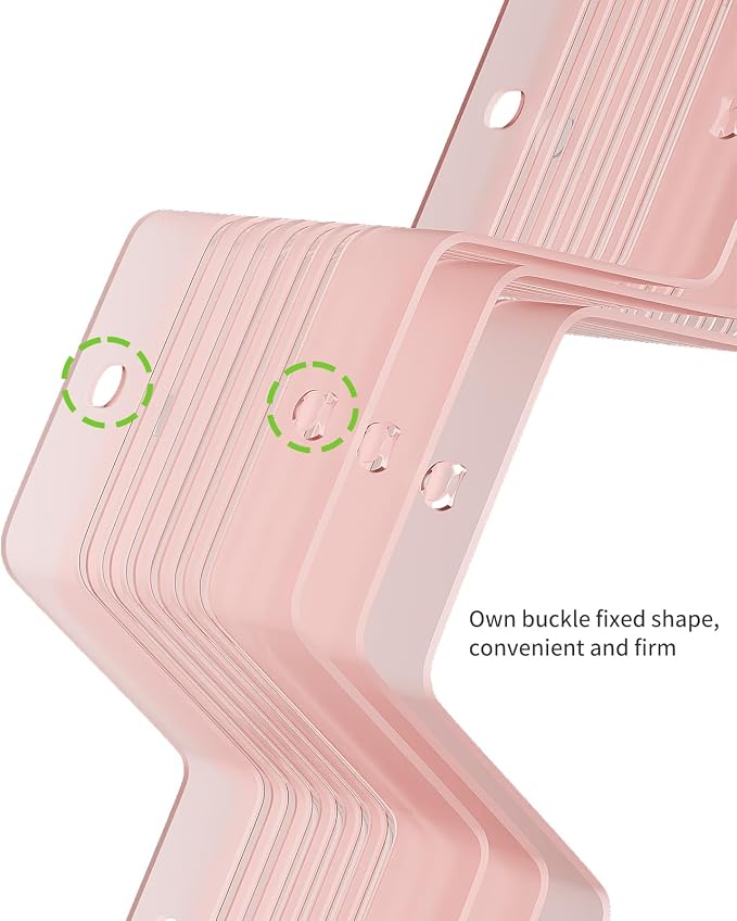 Honeycomb Separator Adjustable Drawer Organizer Divider for Underwear Belt-Scarf Socks Organizer (Pink(1pc)) - Image 6