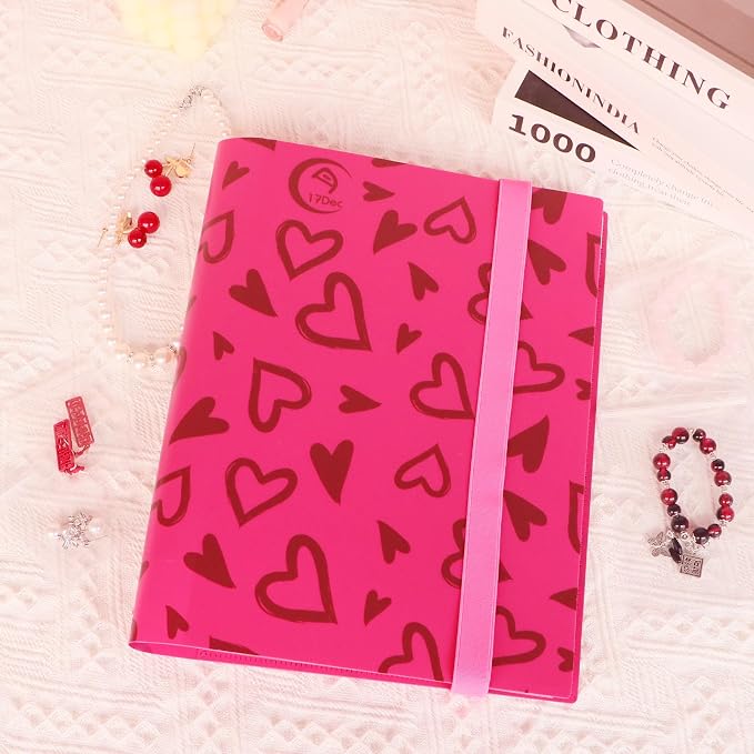 17Dec Large Transparent Jewelry Storage Book with 300 Pockets and 50 Jewelry Pouches,Travel Jewelry Organizer and Storage,Jewelry Binder Organizer for Earring,Bracelet,Necklace - Image 9