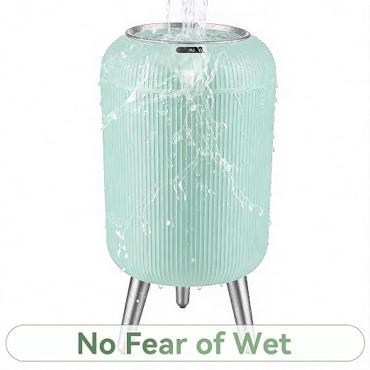 Automatic Motion Sensor Bathroom Trash Can Touchless,3 Gallon/11L Smart Garbage Bin,Mini Trash Can with Removable Legs for Toilet,Kitchen,Bedroom,Office,Smart Plastic Electric Garbage Cans-Blue - Image 6