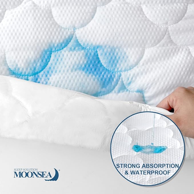 Toddler Travel Kids Air Mattress Protector Waterproof, Compatible with SlumberTot Toddler Blow Up Mattress Inflatable Kids Travel Bed