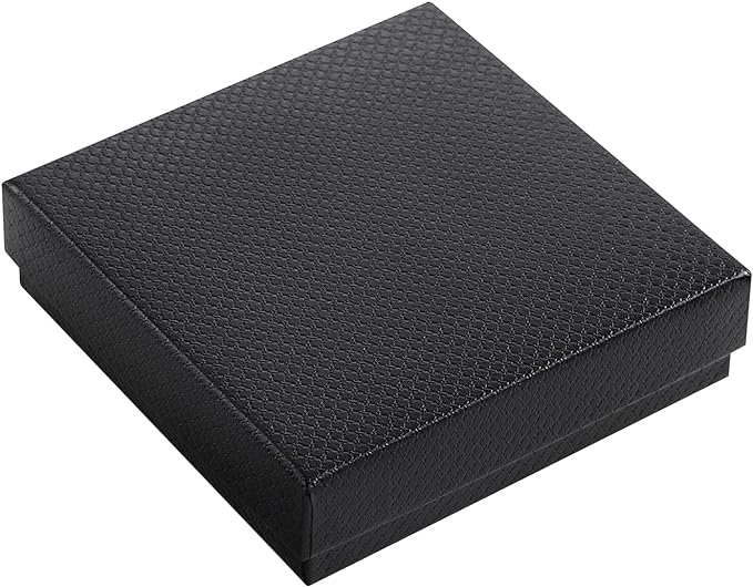 GEFTOL Jewelry Gift Boxes 40 Pack 3.5x3.5x1 Inch Cardboard Jewelry Boxes,Small Gift Boxes for Jewelry Earrings Necklaces Handmade Bangles Bracelets(Black) - Image 7