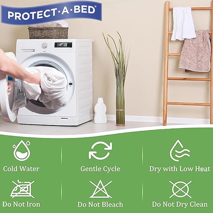 Protect-A-Bed Basic Waterproof Mattress Protector, Full Size