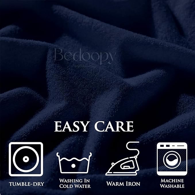 24X72 Cot Bed Waterproof Mattress Protector Pad Cover RV Bunk & Truck Sleeper Soft Terry Cotton Navy Luxury RV Mattress Protector 14" Inch Deep Pocket Easy Care