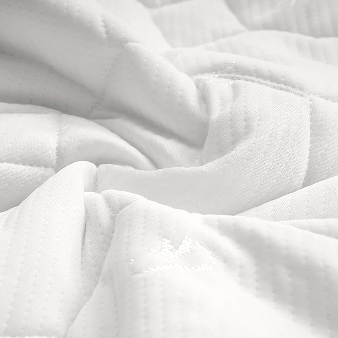 CHILLSUN Queen Mattress Pad Thick Quilted Mattress Topper, Air Mattress Cover, Super Soft Breathable and Noiseless Down Extra Thick Mattress Pad with Deep Pocket Fits up to 23 Inch Mattress
