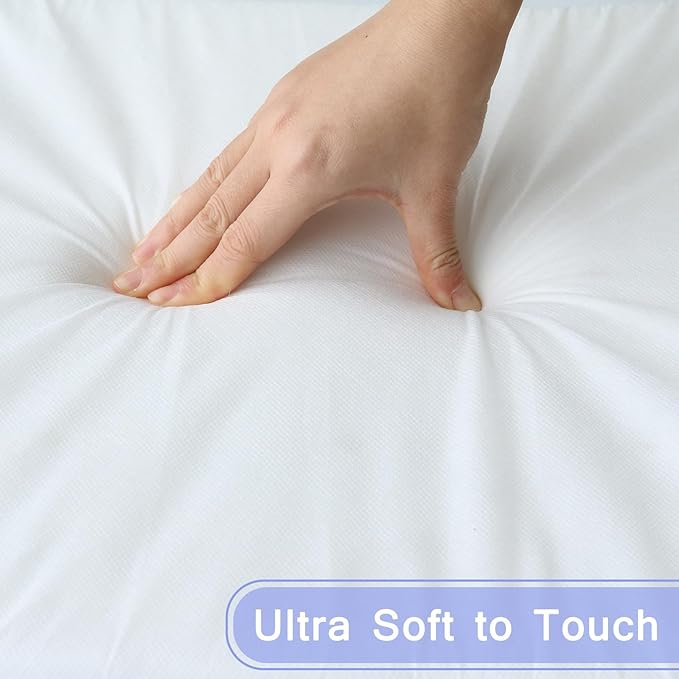 Baby Bassinet Mattress Pad 18" x 32" x 1" Fit for Dream On Me Poppy/RONBEI/Arm’s Reach Co-Sleeper, Waterproof Replacement Pad with Removable & Washable Mattress Cover