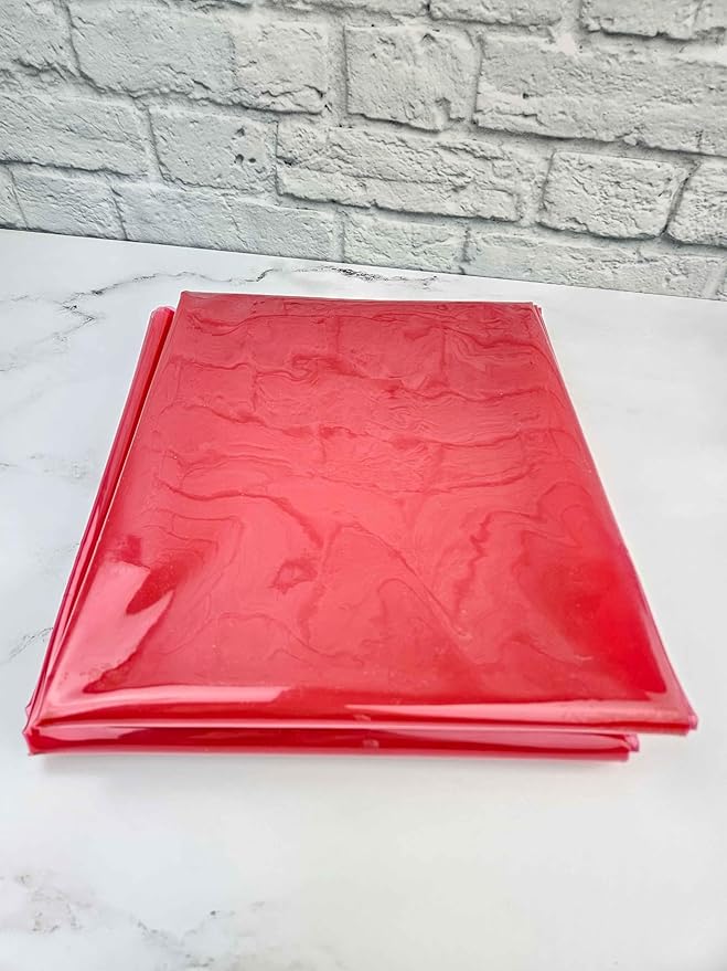 Skywin Waterproof Mattress Protector - Waterproof Sex Blanket Queen Size, Vinyl Massage Sheet, Adult Play Sheets, Sex Sheets Roleplay Games, Love Blanket, Valentine’s Day Gifts for Him or Her (Red)