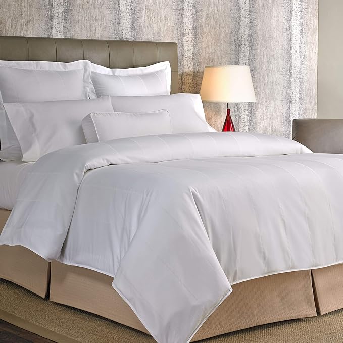 Marriott Mattress Topper - Plush, Quilted Mattress Pad with Hypoallergenic Fill - Fits Mattresses Up to 15" - Queen