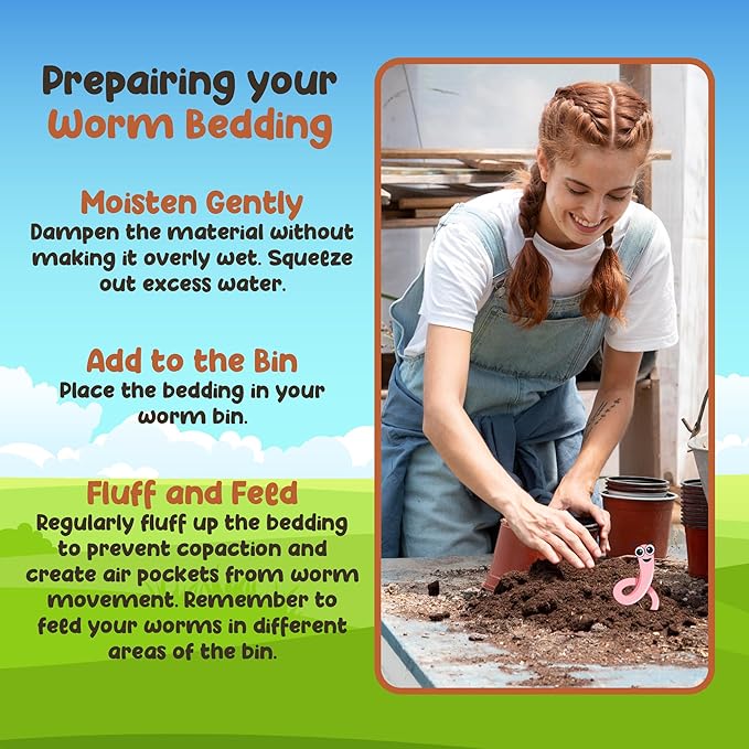 Red Wigglers Composting Worms - 2lb Red Worms for Composting - Use on Worm Castings for Plants, Garden, Worm Farm & Compost Starter, Easy to Manage - Image 6