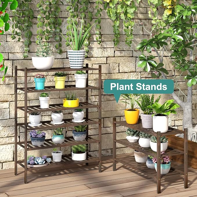 viewcare Shoe Rack for Closet, 3-Tier Bamboo Wood Shoe Racks, Stackable | Beautiful | Natural | Functional | Sturdy, Bamboo Shoe Rack for Entryway Hallway Closet - Image 7