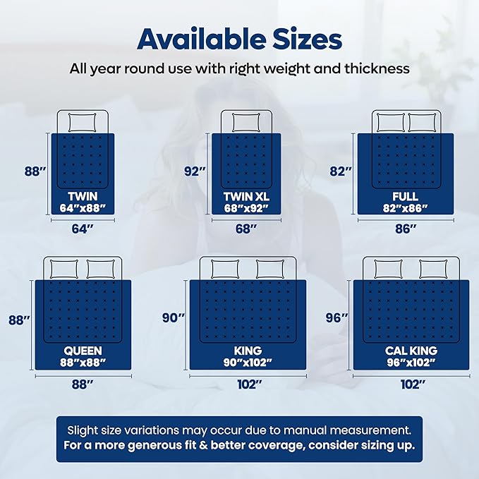Utopia Bedding Twin XL Comforter Duvet Insert, Quilted White Comforter with Corner Tabs, Box Stitched Down Alternative Comforters Twin XL Size 68 x 92 inches