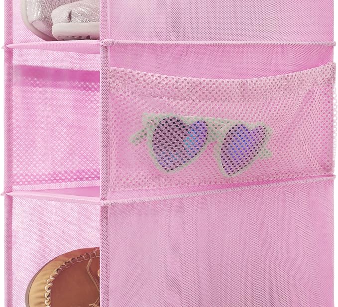 Whitmor Hanging Shoe Shelves, Pink - Image 5