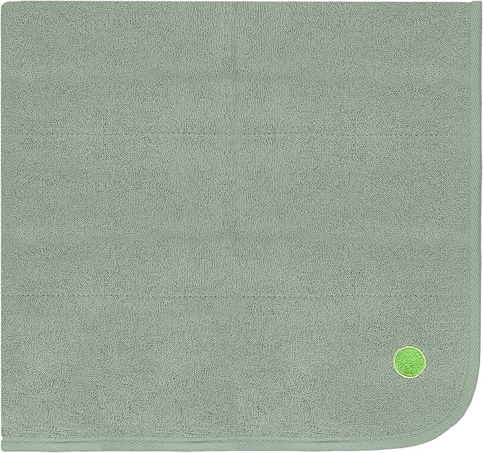 PeapodMats Bedwetting & Incontinence Waterproof Bed Mat - Reusable Underpad. Secure Placement & Breathable. Washable. Enviro Friendly 3x3 (Sage) Mattress Protector & Pee Pad for Kids & Adults