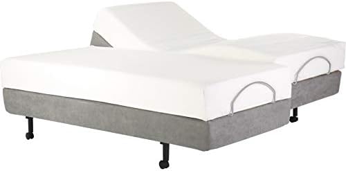 Split King Mattress Protector for Adjustable Fitted Sheet Style Split Beds Waterproof Terry Cotton - 18 Inch Deep (2 PCs Split King 39"x80", White)