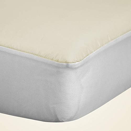Sealy Organic Cotton Top Cooling Waterproof Fitted Toddler Bed and Baby Crib Mattress Pad Cover Protector, Noiseless, Machine Washable and Dryer Friendly, 52" x 28" - White (Pack of 2)