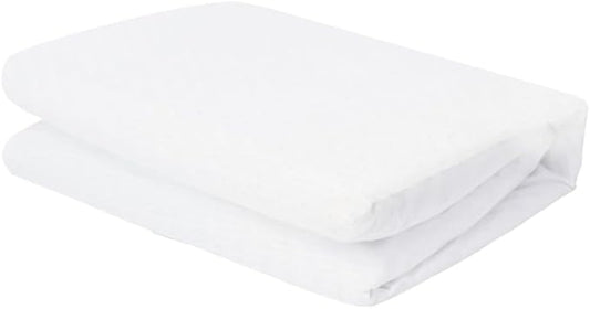 Cariloha Luxurious Aloha Soft Mattress Protector | White | King | Waterproof Top | Deep Pocket Design | Corner Active Band