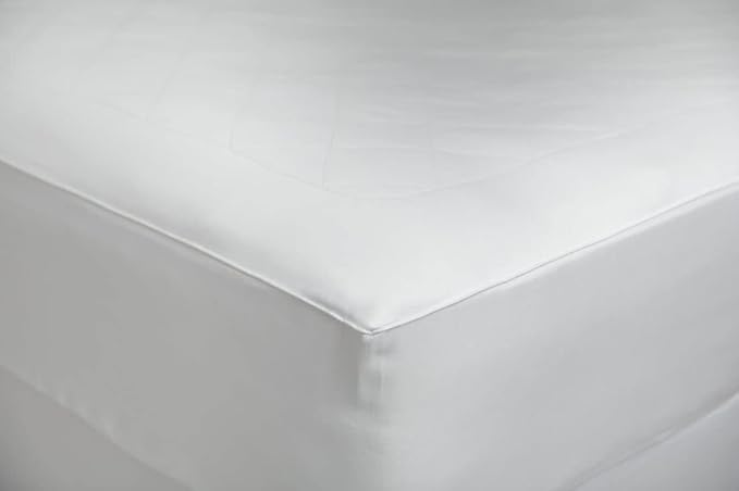 Cozy Earth Twin Size Mattress Pad - 100% Viscose from Bamboo Cooling Mattress Cover - Lightweight Temperature Regulating Bed Pad with 360-Degree Elastic Hem - Fits Mattresses up to 20”