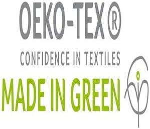 Linen Home 100% Cotton Percale Sheets Full Size, Silver, Deep Pocket, 4 Pieces Set - 1 Flat, 1 Deep Pocket Fitted Sheet and 2 Pillowcases, Crisp Cool and Strong Bed Linen
