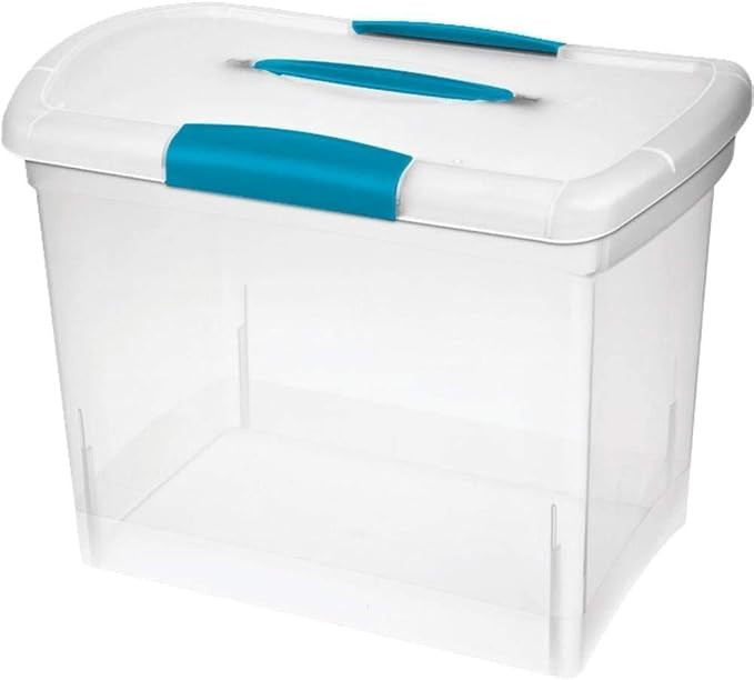 STERILITE Large Nest showoffs Tote, Pack of 1, Clear - Image 2