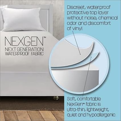 Nexgen Waterproof Zippered Mattress Protector (King)