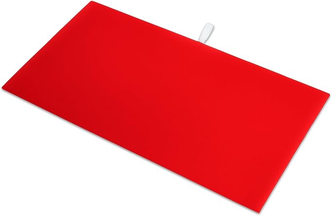 TheDisplayGuys For Your Modern Living 2-Pack Flat Foam Cushion Jewelry Display Pad Inserts - Velvet - Tray/Case Liners - Necklaces, Bracelets, Watches (Red) by The Display Guys - Image 2