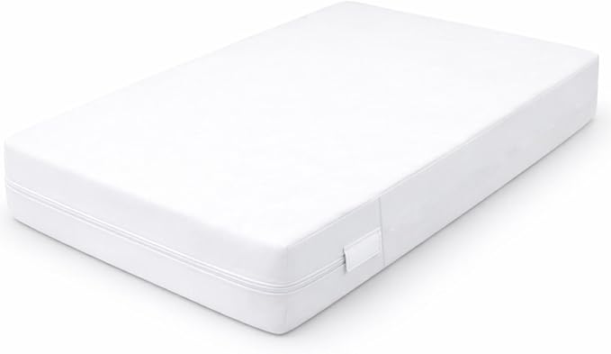 Guardmax Jersey Knitted Twin Zippered Mattress Encasement with Deep Pockets - Waterproof & Bed Bug Proof Mattress Protector - Comfortable, Soft, and Noiseless Zippered Bedding - (39 x 75 x 13)