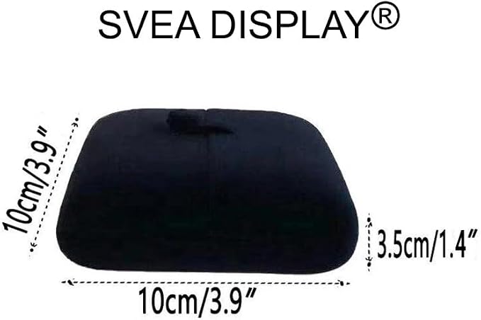 Beautiful Navy Blue Velvet Bangle Bracelet Box Packaging Premium Grade Unique Design Jewelry Case (Jewelry is not included) - Image 5