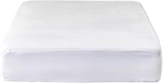 Waterproof Twin Mattress Protector Ultra Soft Smooth Top Fitted Matressprotector Cover with Stretchy Pocket