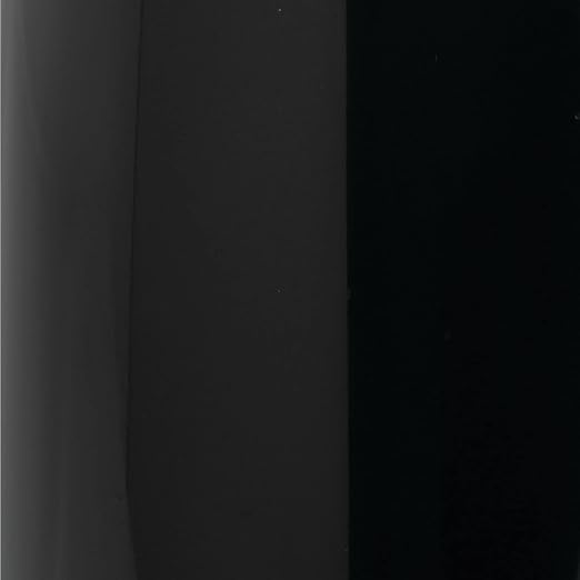 mDesign Small Metal 2.4 Gallon/9 Liter Trash Can Wastebasket Garbage Bin for Bathroom, Slim Rubbish Waste Bin Trashcans - Mirri Collection - Black - Image 4