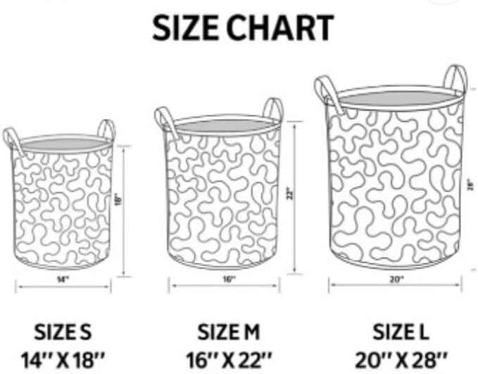 Aiorrax Quilted Laundry Basket with Handles, Boho Floral Fabric Storage Hamper, Large Soft Quilted Laundry Basket for Nursery, Bedroom, Laundry Room,Clothes & Toys (H, L) - Image 4