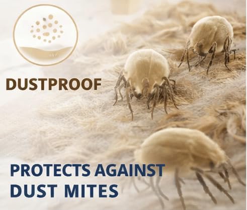 Waterproof Mattress Protector – Quiet TPU Protection, Soft Breathable Surface, Deep Pocket Secure Fit, Durable & Machine Washable Mattress Cover for Kids and Pets (White, King)