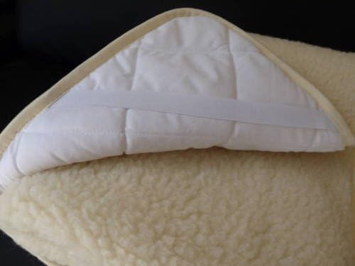 Mattress Topper Sheet Protector Underblanket Extra Thick Mattress pad Cover Woolmark Under Blanket (Full XL 54" x 80" - 140 x 200 cm)