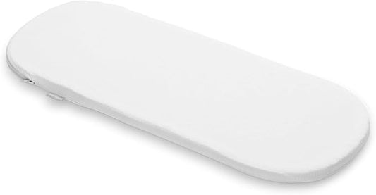 UPPAbaby Bassinet V3 Mattress Cover/Extra Cover for Bassinets 2018-Later/Ultra Soft and Comfortable/Machine Washable/White