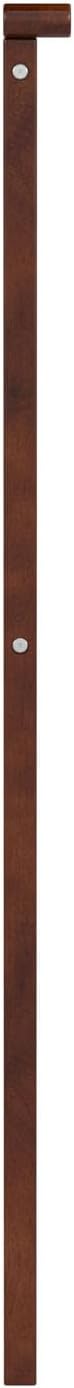 AFI, Nantucket Twin Solid Wood Panel Headboard, Walnut