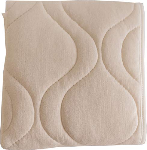 SheetWorld Crib Bib Sheet Saver - 13x27 Inches, Soft Cotton Material, 4 Secure Corner Ties - Essential Baby Bedding for Easy Clean-Up and Comfort - Proudly Made in The USA